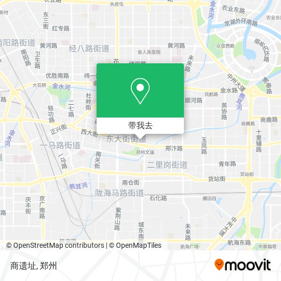 商遗址地图