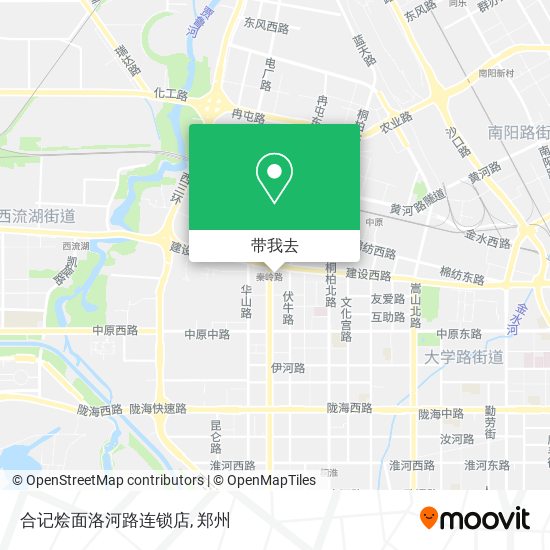 合记烩面洛河路连锁店地图