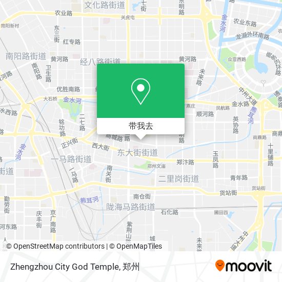 Zhengzhou City God Temple地图