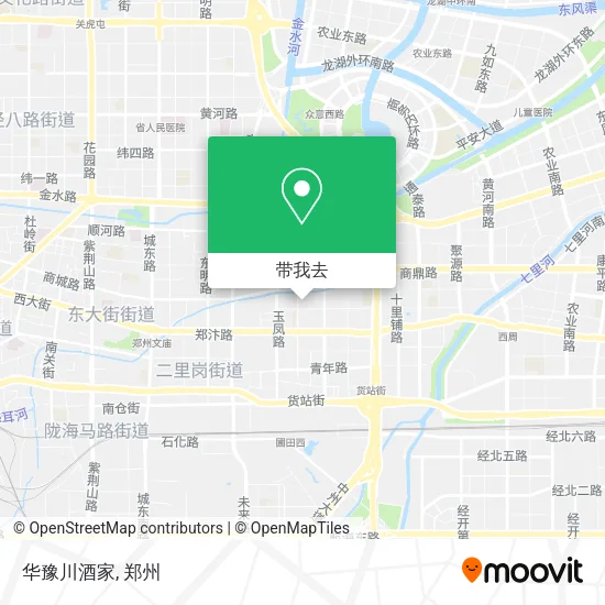华豫川酒家地图
