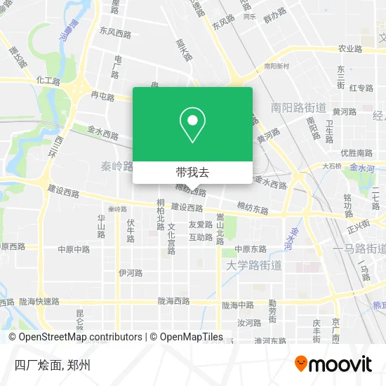 四厂烩面地图