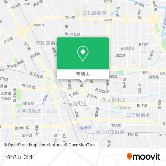 许留山地图