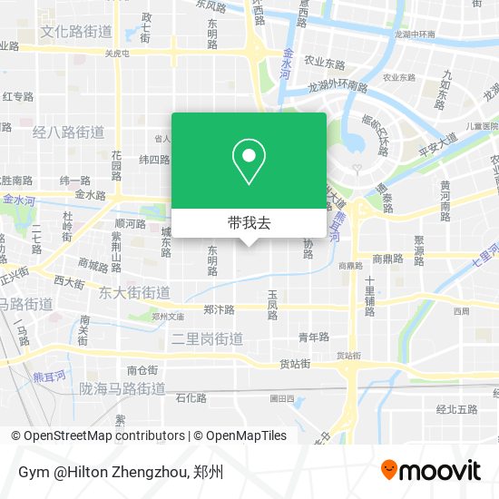 Gym @Hilton Zhengzhou地图
