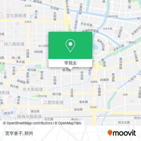 宽窄巷子地图