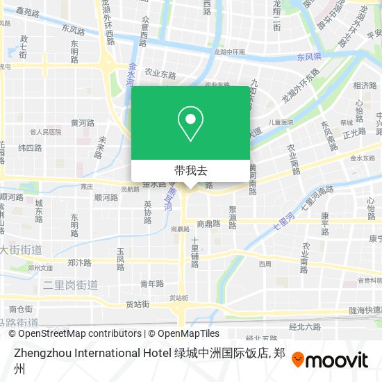 Zhengzhou International Hotel 绿城中洲国际饭店地图