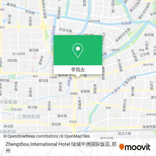 Zhengzhou International Hotel 绿城中洲国际饭店地图