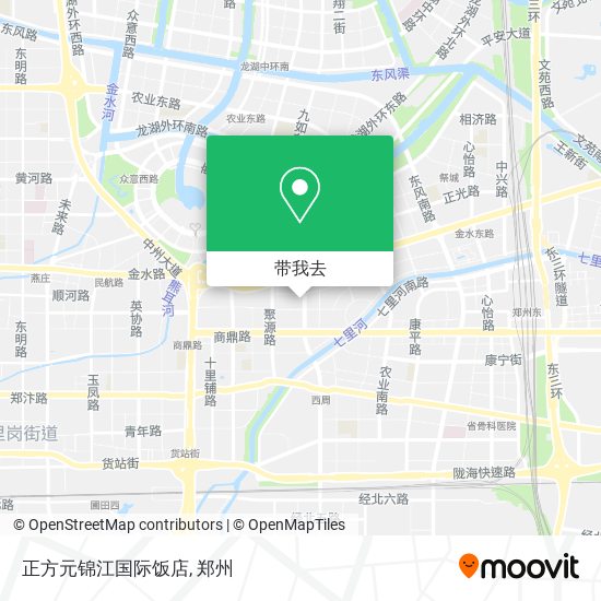 正方元锦江国际饭店地图
