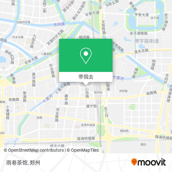 雨巷茶馆地图