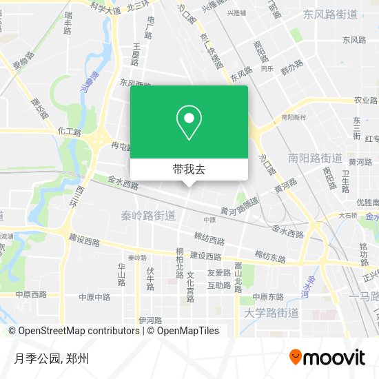 月季公园地图