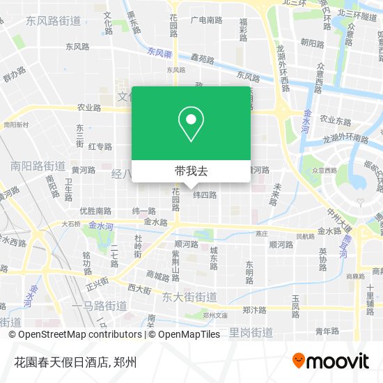 花園春天假日酒店地图