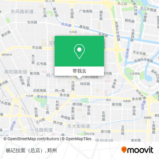 杨记拉面（总店）地图