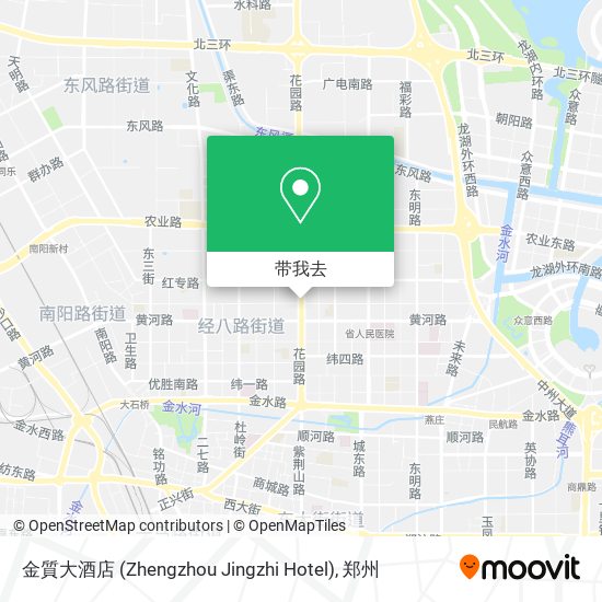 金質大酒店 (Zhengzhou Jingzhi Hotel)地图
