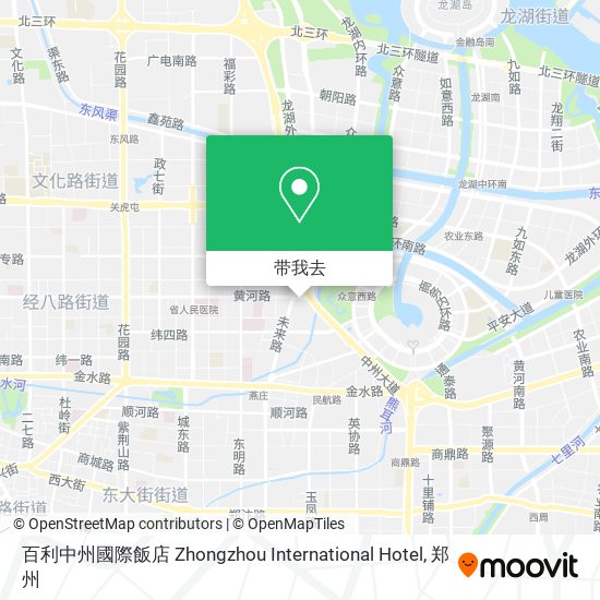 百利中州國際飯店 Zhongzhou International Hotel地图