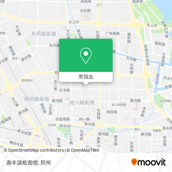 惠丰源烩面馆地图