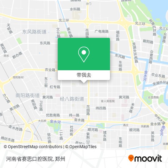 河南省赛思口腔医院地图