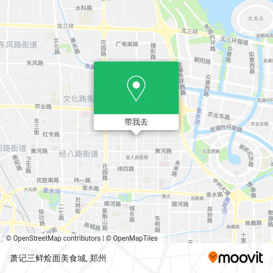 萧记三鲜烩面美食城地图