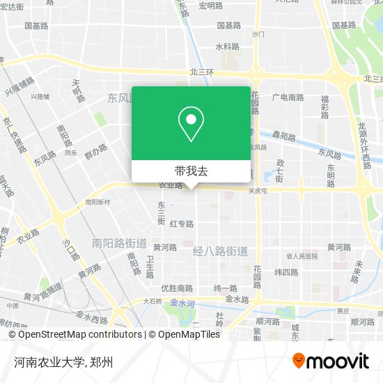 河南农业大学地图