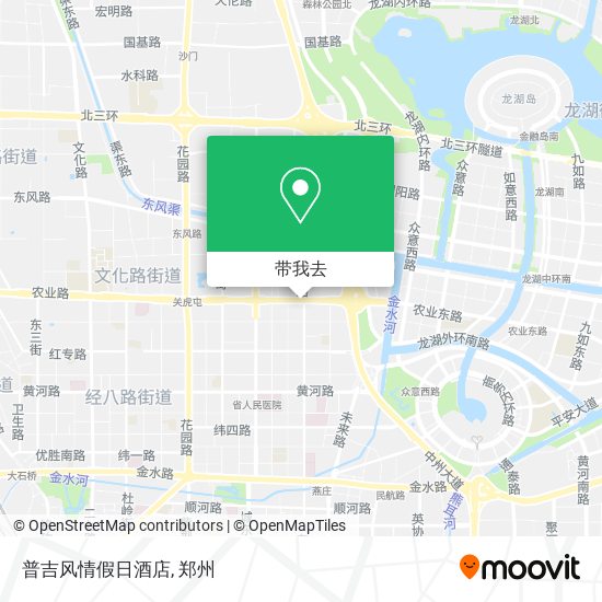 普吉风情假日酒店地图