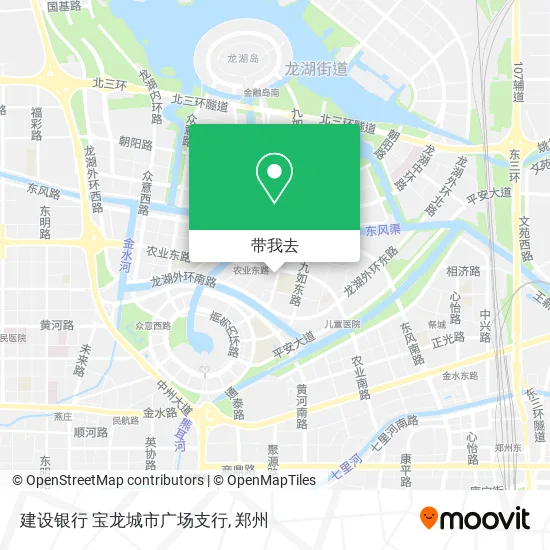 建设银行 宝龙城市广场支行地图