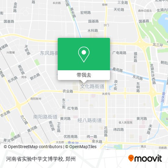 河南省实验中学文博学校地图
