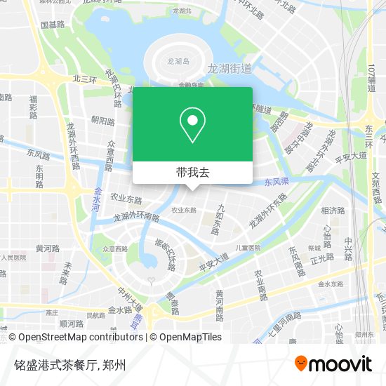 铭盛港式茶餐厅地图