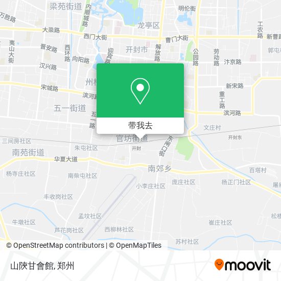 山陝甘會館地图