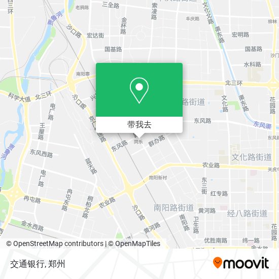 交通银行地图