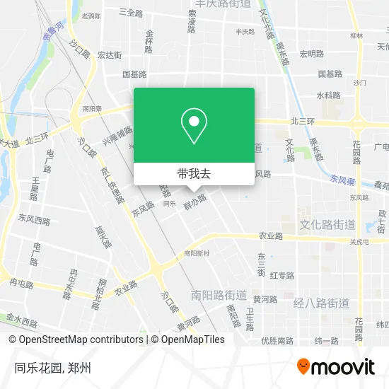 同乐花园地图