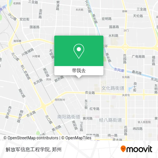 解放军信息工程学院地图