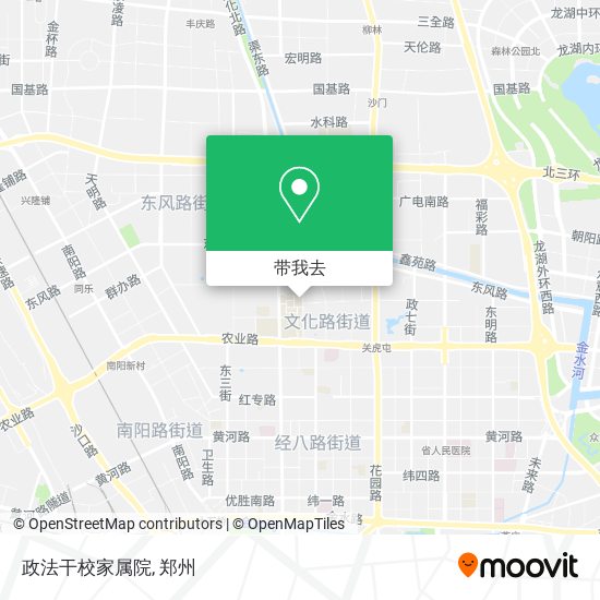 政法干校家属院地图