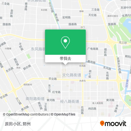 原田小区地图
