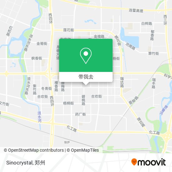 Sinocrystal地图