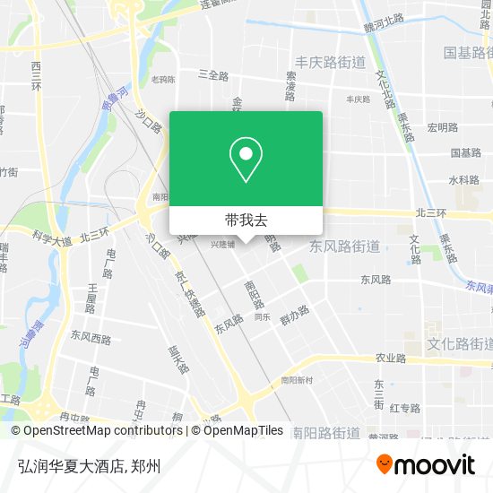 弘润华夏大酒店地图