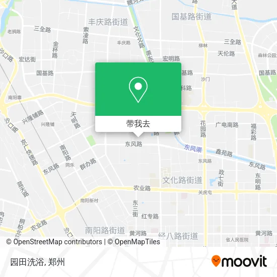 园田洗浴地图