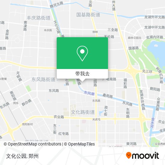 文化公园地图