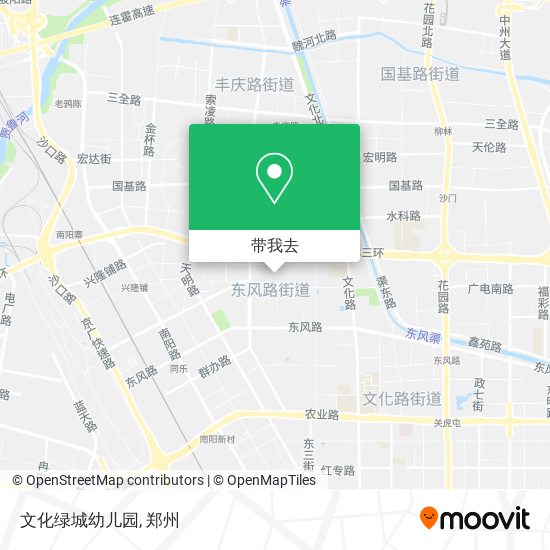 文化绿城幼儿园地图