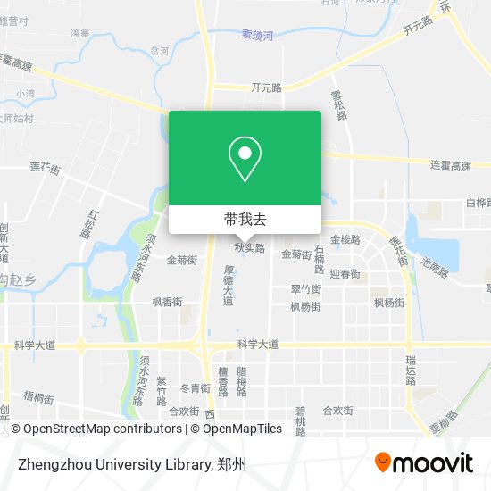 Zhengzhou University Library地图