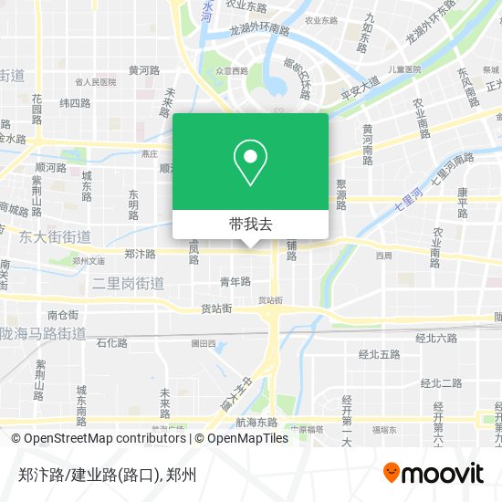 郑汴路/建业路(路口)地图