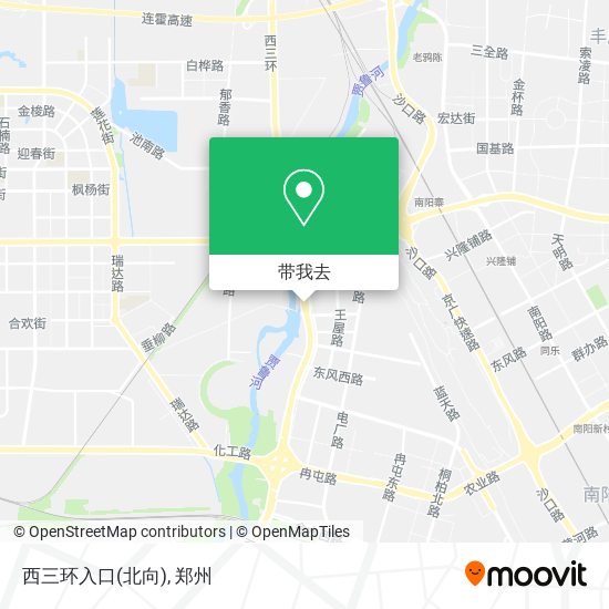 西三环入口(北向)地图