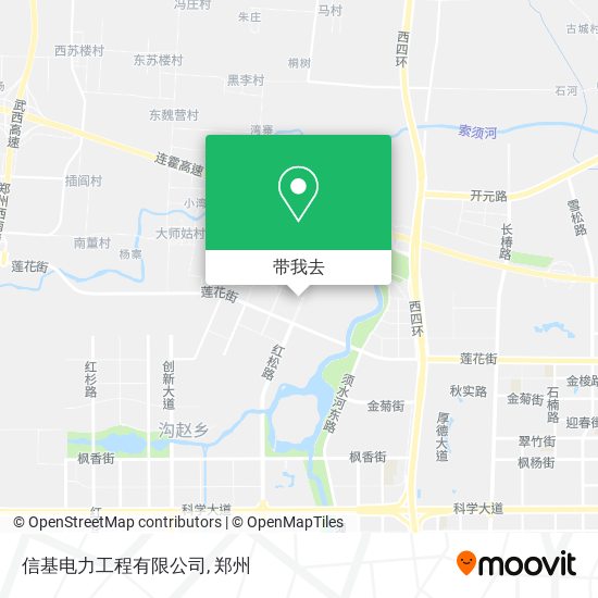 信基电力工程有限公司地图