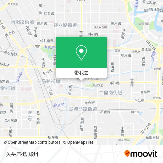 关岳庙街地图