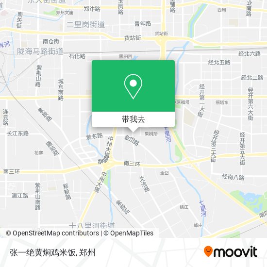 张一绝黄焖鸡米饭地图