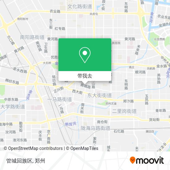管城回族区地图