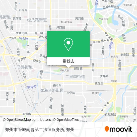 郑州市管城南曹第二法律服务所地图