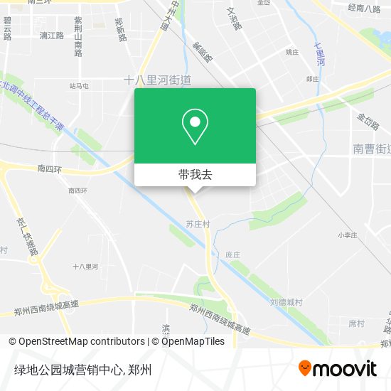 绿地公园城营销中心地图