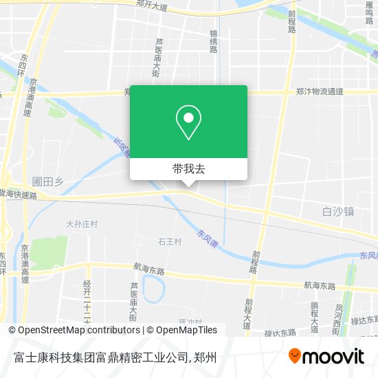 富士康科技集团富鼎精密工业公司地图