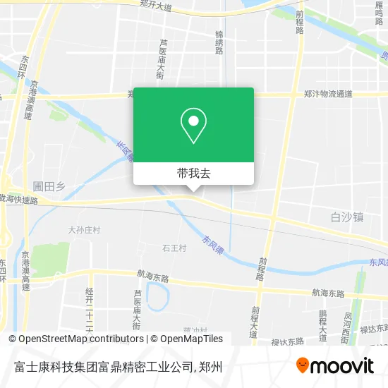 富士康科技集团富鼎精密工业公司地图