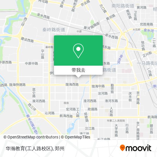 华瀚教育(工人路校区)地图