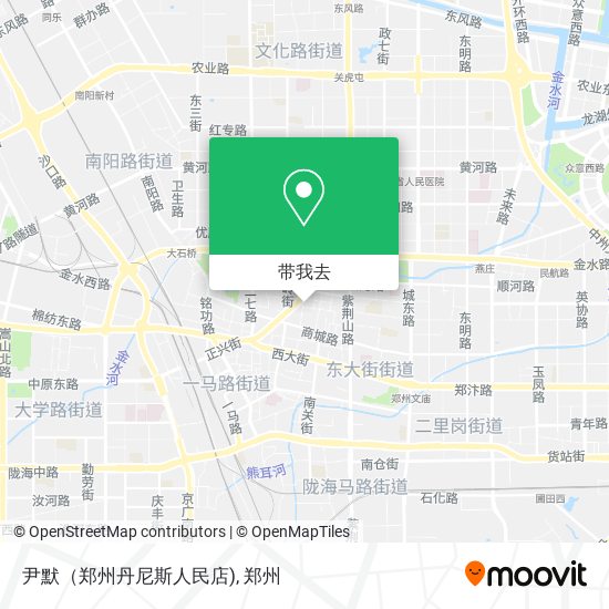 尹默（郑州丹尼斯人民店)地图
