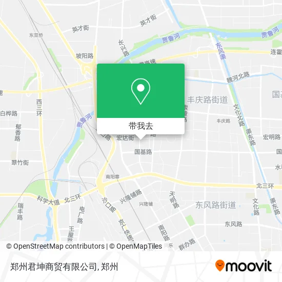 郑州君坤商贸有限公司地图
